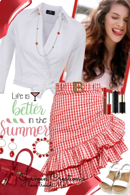 Journi Life Is Better Summer Outfit- Модное сочетание