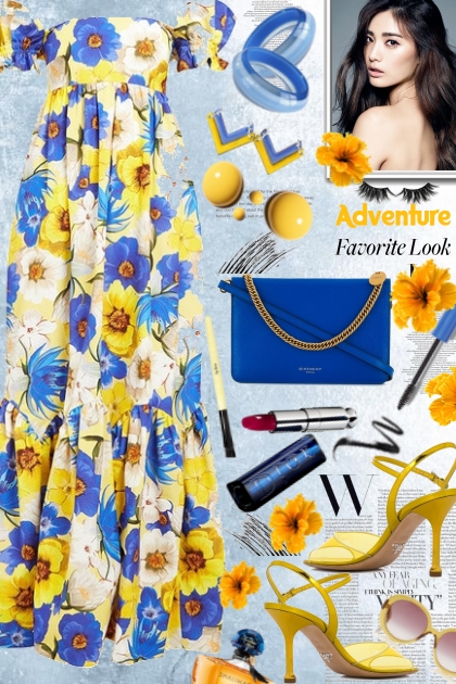 Adventure flower- combinação de moda
