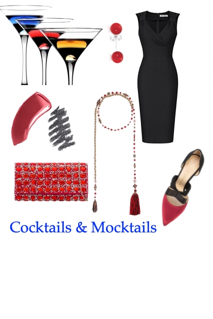 Cocktails & Mocktails classic pear evening- Modekombination