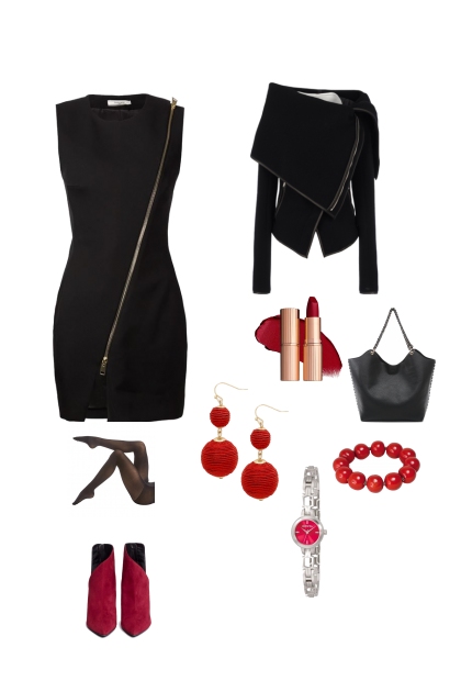 Hourglass Edgy Work- Fashion set