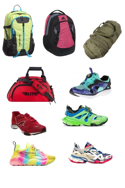 Обувь и сумки. Спорт- Fashion set