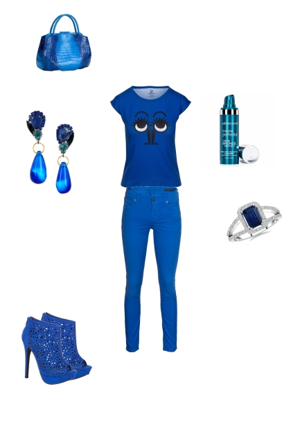 blue- Fashion set