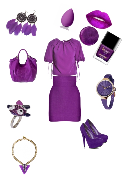 purple- 搭配