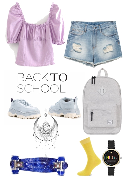 Back To School- Combinaciónde moda