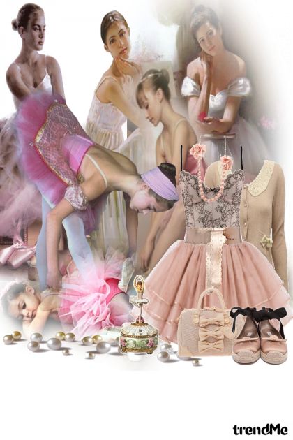 like a balerina- Combinazione di moda
