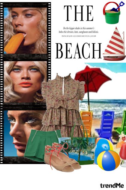 the beach- Fashion set