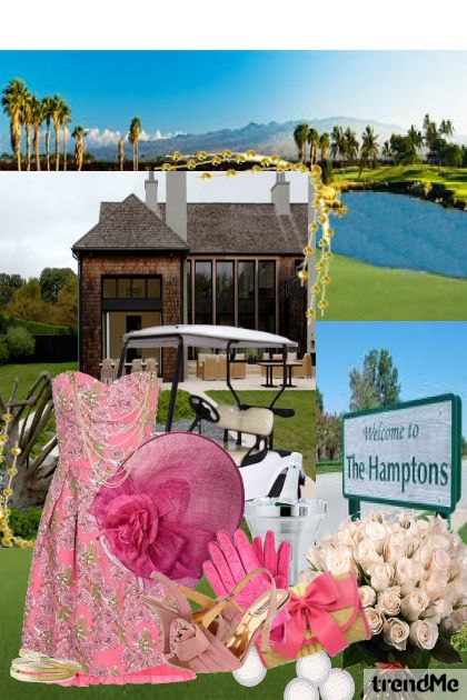 Hamptons decadence- combinação de moda
