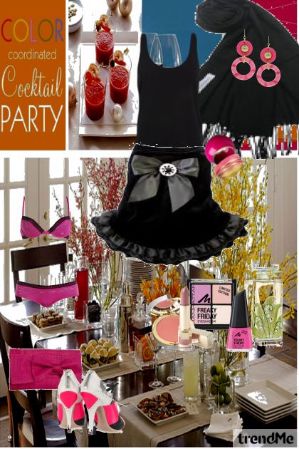 Black 'n pink- Fashion set