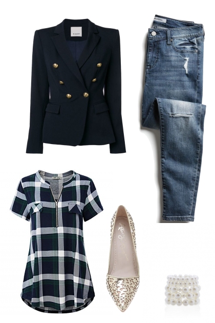 Navy Outfit- Fashion set