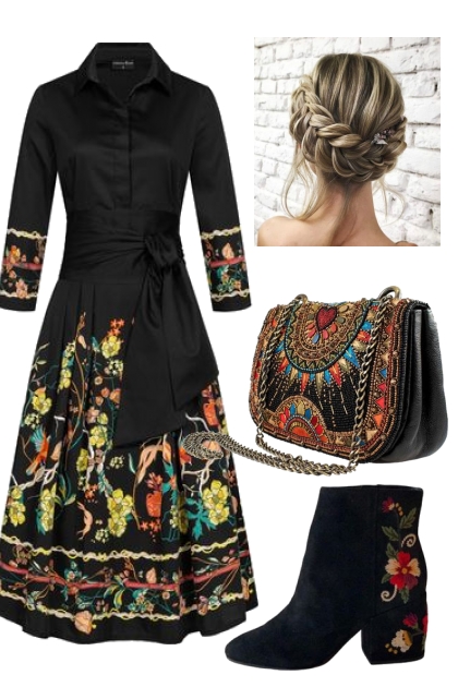 Folk theme- Combinazione di moda