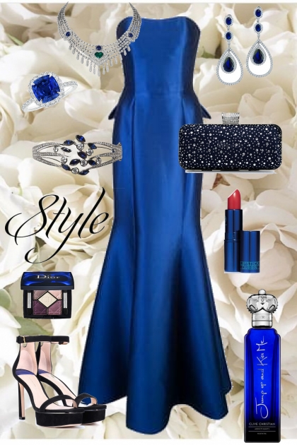 Blue Brilliance- Модное сочетание