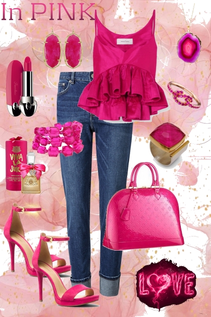Pink Love- Combinaciónde moda