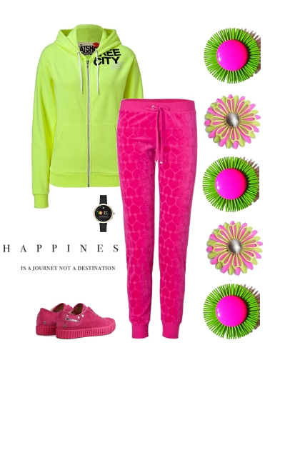 Pink and Green- Combinaciónde moda