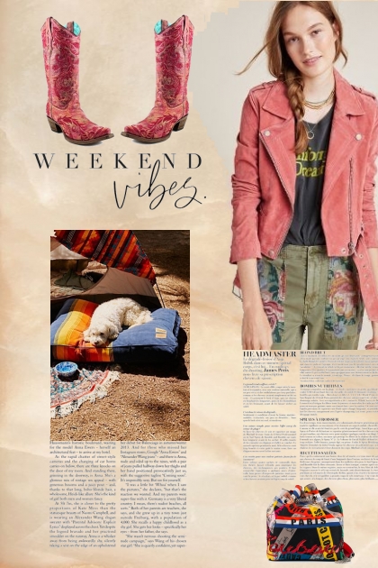 WEEKEND vibes- Combinazione di moda