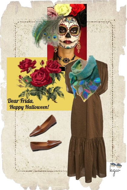 Dear Frida, Happy Halloween!- Модное сочетание
