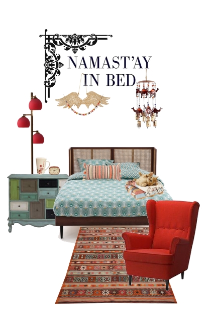 NAMAST&#38;#39;AY IN BED- Fashion set