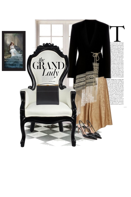 The Grand Lady- Combinazione di moda