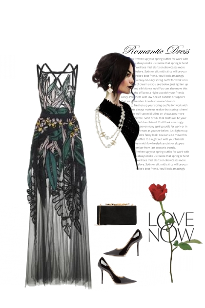 Romantic Dress- Combinazione di moda