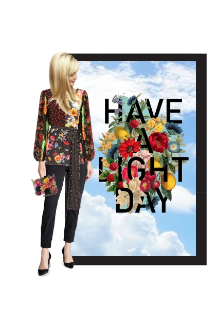 HAVE A LIGHT DAY- Combinaciónde moda