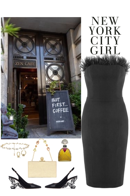 New York City Girl- combinação de moda