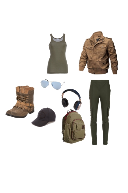 army- Combinaciónde moda