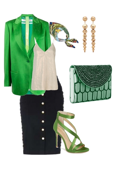 № 7 green- Combinaciónde moda