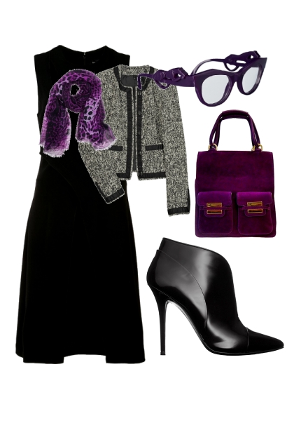 № 6  violet- Fashion set
