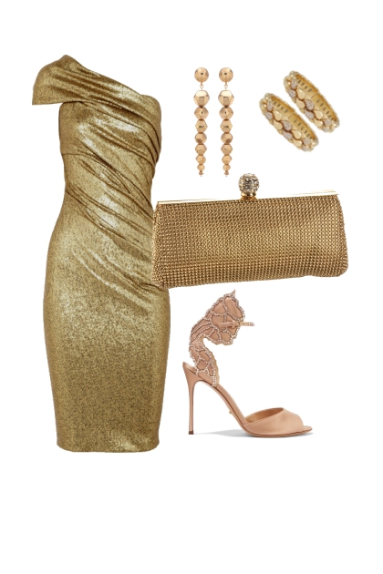 № 8 gold- Fashion set