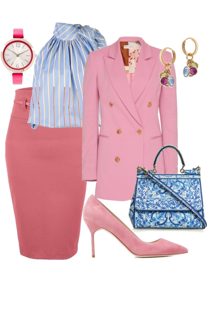 № 19 pink- Fashion set
