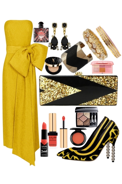 № 24 yellow- combinação de moda