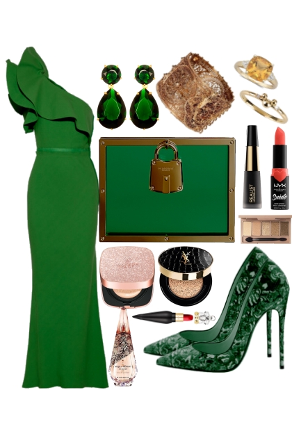 № 20  green- combinação de moda