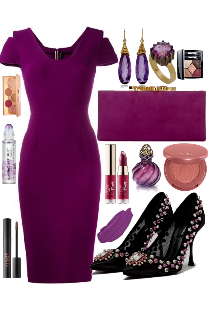 № 24 violet- Combinazione di moda