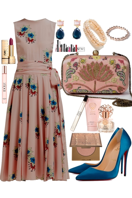 № 28  pink- Combinazione di moda