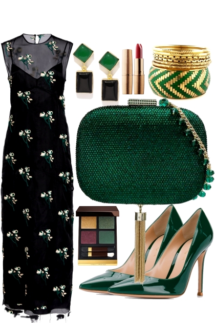№  27 green- Combinaciónde moda