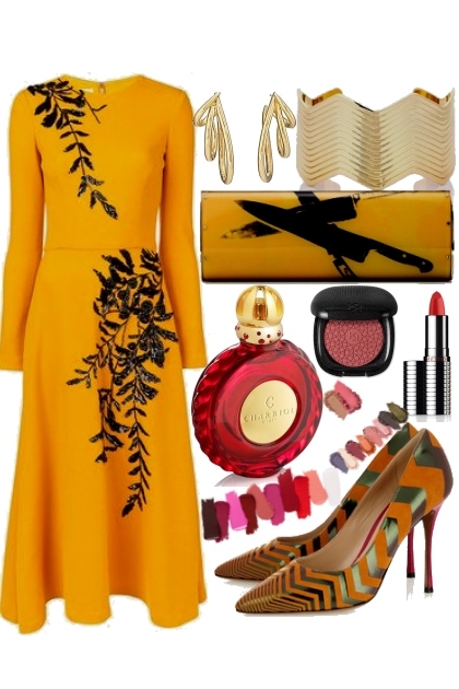 № 28  yellow- Combinaciónde moda