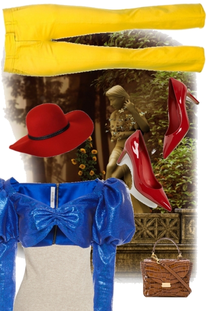 Snow White Walks in Paris- Combinazione di moda