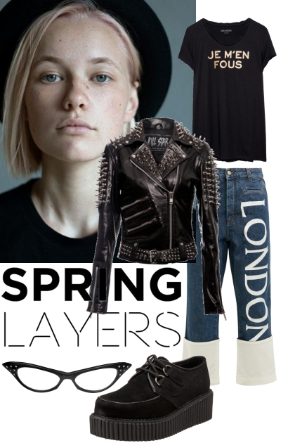 Spring layers- Combinazione di moda