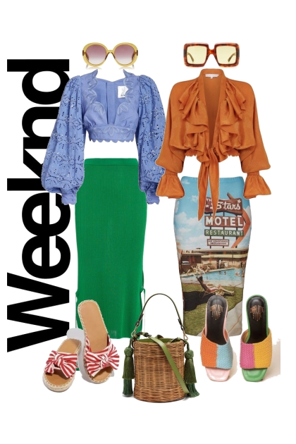 Weekend away- Combinazione di moda