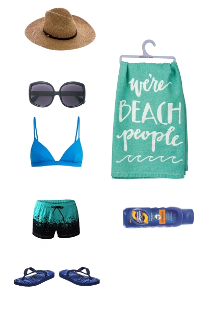 Summer on the Beach- Fashion set