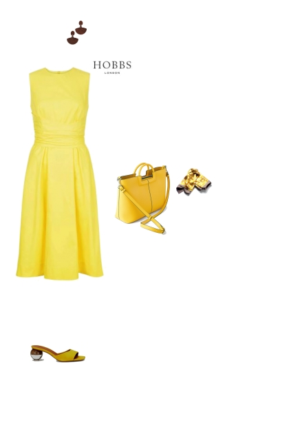 Желтый нюанс- Модное сочетание