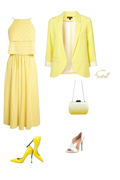 желтый - Модное сочетание