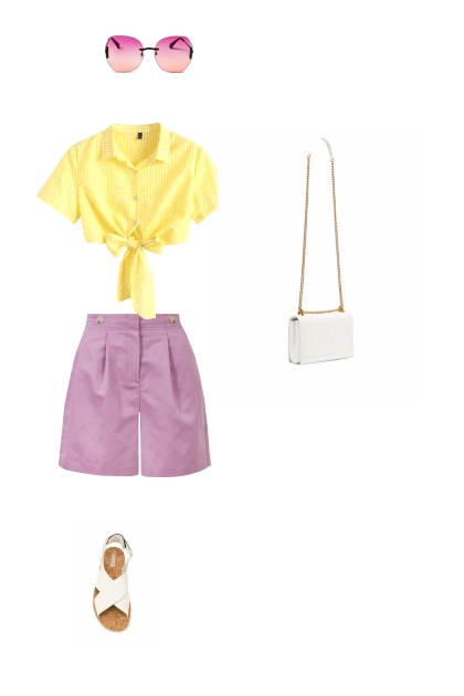 желт фиолет чистый- Fashion set