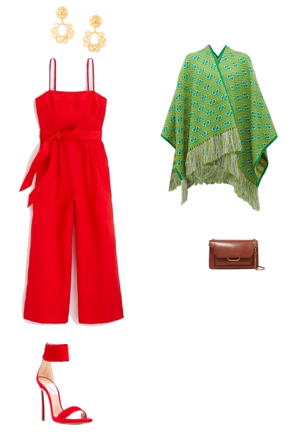 красный зеленый чистый- Fashion set