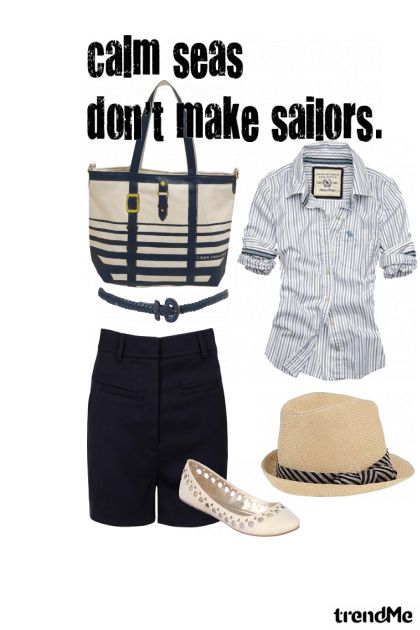 navy style- Модное сочетание