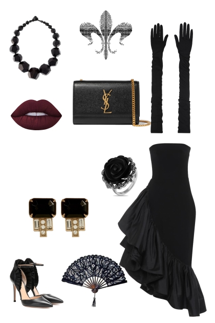 night at the gala- Fashion set