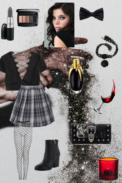 black chic- Модное сочетание