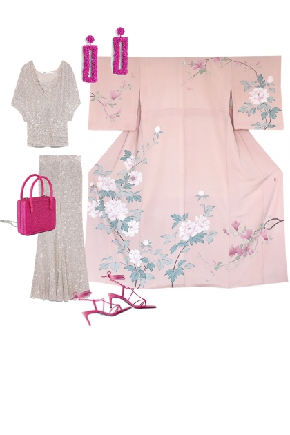 Kimono SET 6- Modna kombinacija