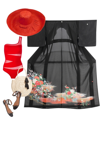 Kimono set KM187- Modna kombinacija