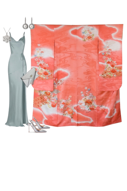 Kimono Set KM439- Fashion set
