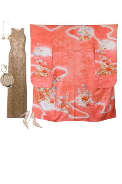 Kimono Set KM439_- Modna kombinacija